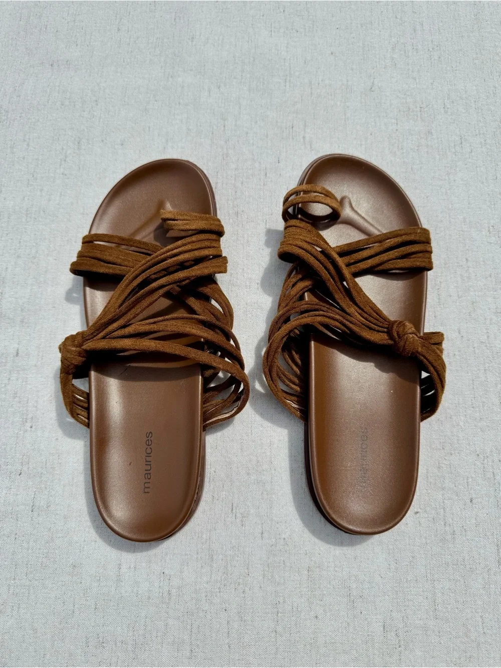 maurices strappy sandals